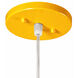 Urchin 1 Light 9 inch Un-Mellow Yellow Mini Pendant Ceiling Light