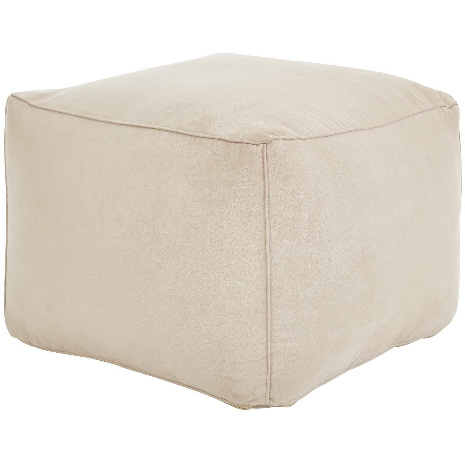 Bundle 13 inch Beige Pouf