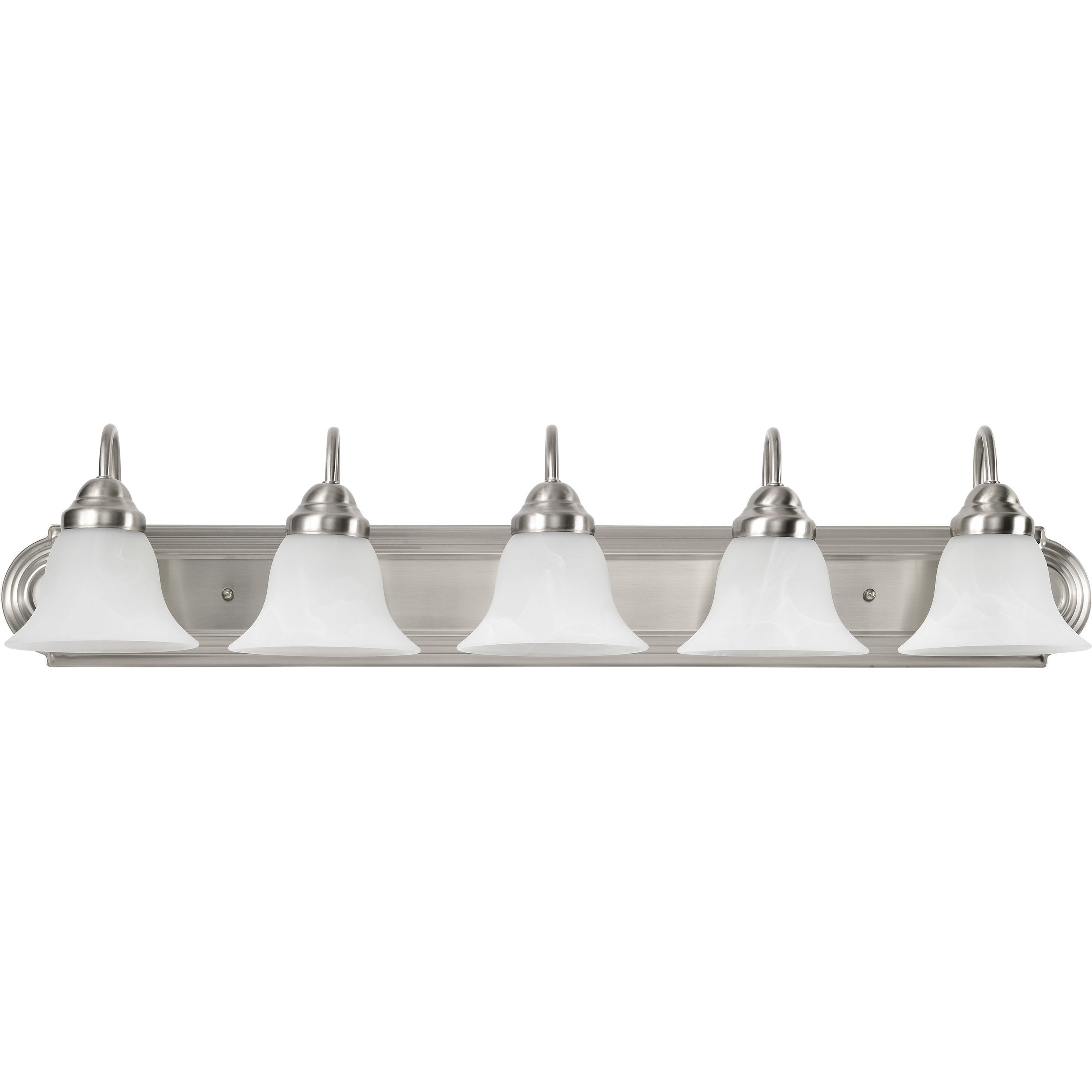 Ballerina 5 Light 36 inch Brushed Nickel Vanity Light Wall Light