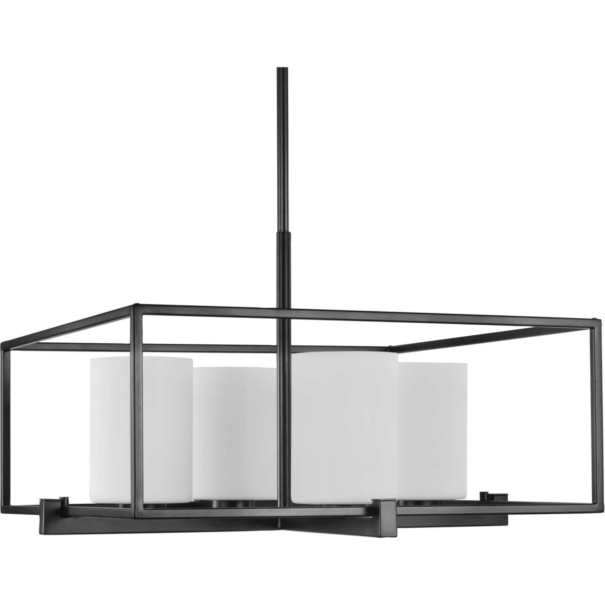 Chadwick 4 Light 21.63 inch Matte Black Chandelier Ceiling Light
