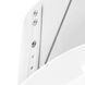 Super Sloped LED White Recessed Retrofit Reflector in 3000K