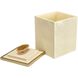 Brenner 5.25 X 5.25 inch Ivory with Brown Box, Set of 2