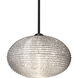Pape 10 LED Black Cord Pendant Ceiling Light