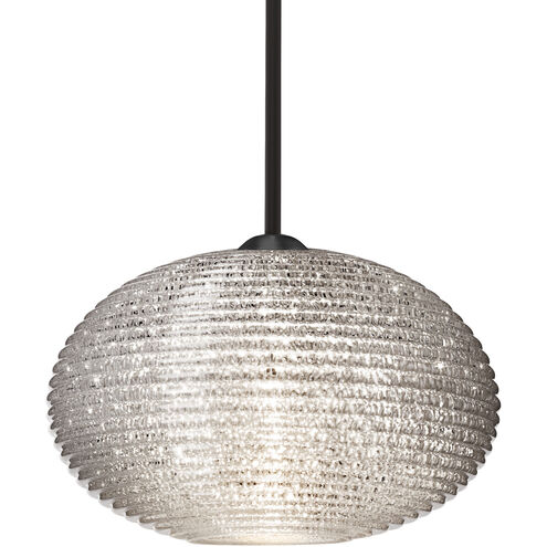 Pape 10 LED Black Cord Pendant Ceiling Light