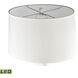 Galeria 31 inch 9.00 watt Matte White Table Lamp Portable Light