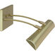 Zenith 9 watt 24 inch Satin Brass Picture Light Wall Light, Direct Wire