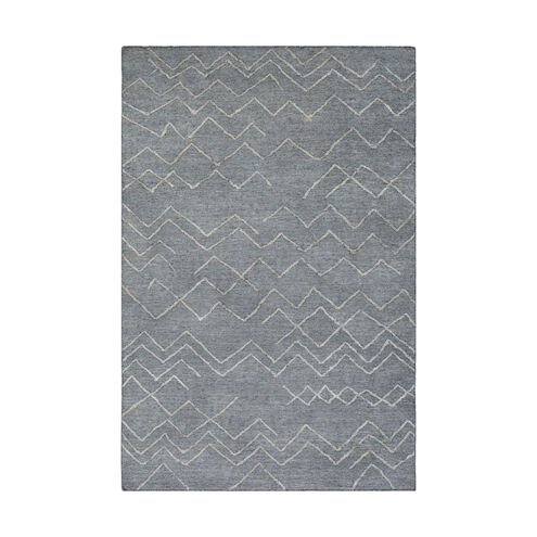 Landscape 36 X 24 inch Gray and Neutral Area Rug, Wool and Viscose