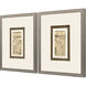 Vestige Metallic and Brown and Neutral Framed Art, The Studio