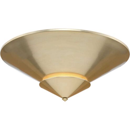 Pinellas 4 Light 25 inch Soft Gold Semi-Flush Mount Ceiling Light, Design Series