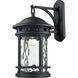 Boardwalk 1 Light 20 inch Black Outdoor Wall Lantern