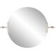 Madden 32.5 X 24 inch Polished Nickel Mirror