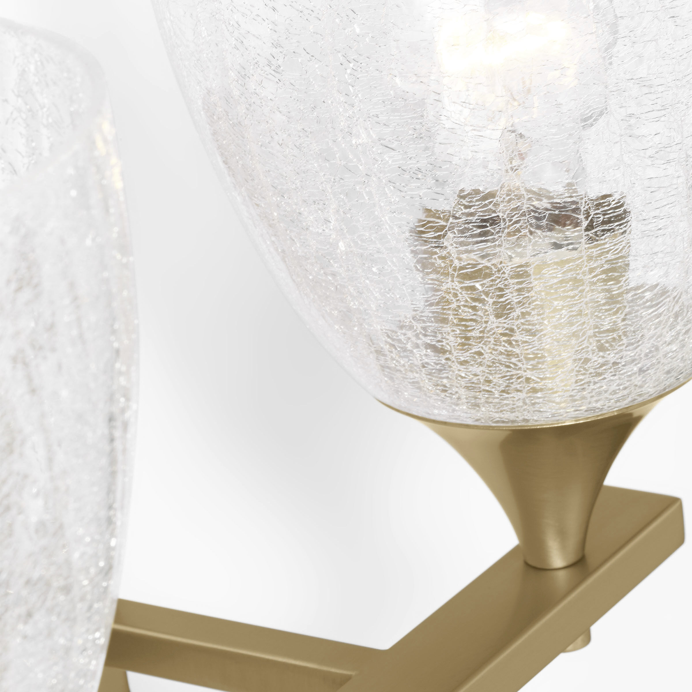 Drew & Jonathan Toffino 2 Light 16 inch Satin Brass Vanity Light Wall Light