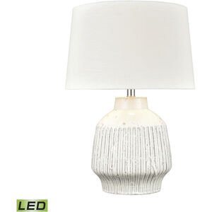 Rhoda 24 inch 9.00 watt White Table Lamp Portable Light