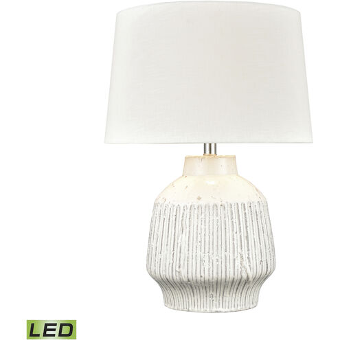 Rhoda 24 inch 9 watt White Table Lamp Portable Light