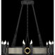Mirage 12 Light 35.75 inch Black Chandelier Ceiling Light