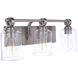Romero 3 Light 24 inch Brushed Polished Nickel Vanity Light Wall Light