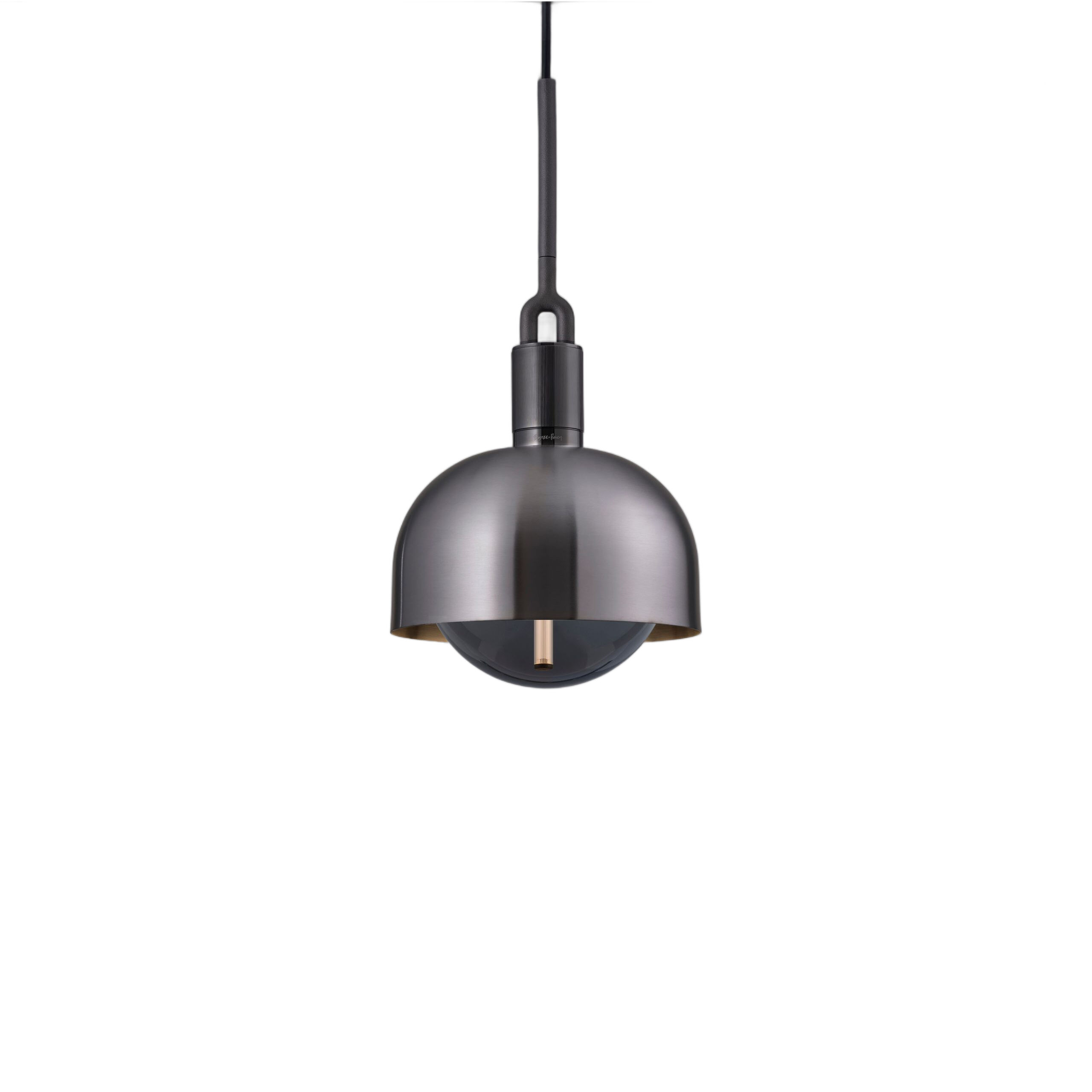 Forked LED 7.87 inch Gun Metal Pendant Ceiling Light