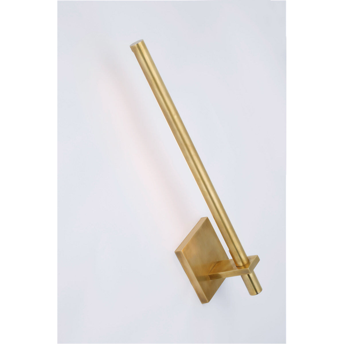 Kelly Wearstler Axis LED 4.5 inch Antique-Burnished Brass Sconce Wall Light, Medium