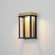 Rincon LED 10 inch Black / Gold Outdoor Wall Mount