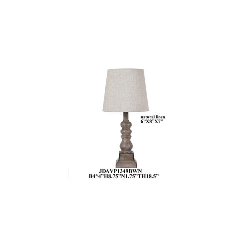 Crestview 19 inch Table Lamp Portable Light