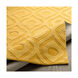 Central Park 93 X 93 inch Bright Yellow Indoor Area Rug, Round
