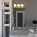 Huntley LED 24 inch Natural Brass Bathroom Light Wall Light