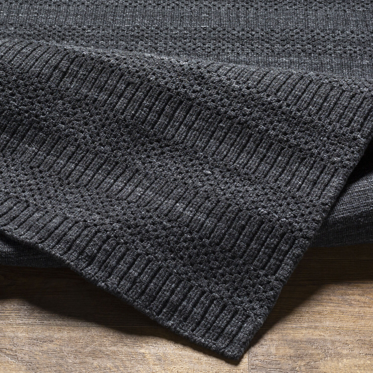 Hickory 168 X 120 inch Charcoal Rug, Rectangle