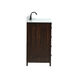 Grant 48 X 19 X 34 inch Expresso Vanity Sink Set