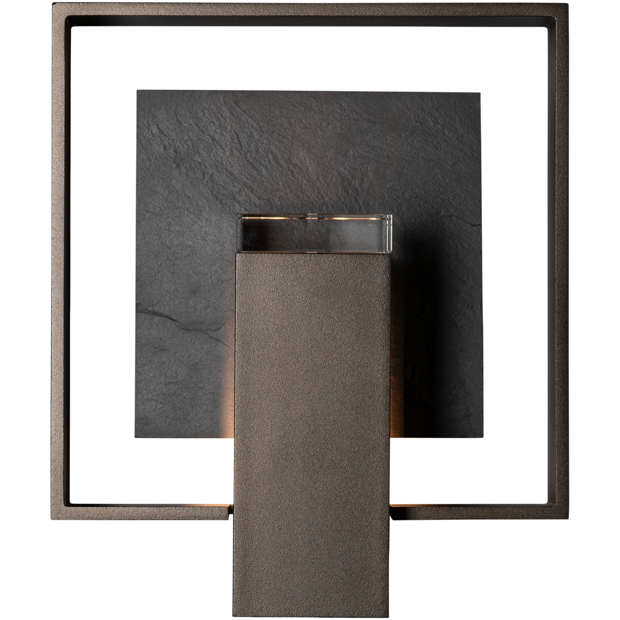 Shadow Box 1 Light 11.7 inch Coastal Oil Rubbed Bronze Outdoor Sconce, Medium