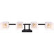 Madison 4 Light 31 inch Oil Rubbed Bronze Vanity Light Wall Light