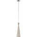 Kelly Wearstler Utopia LED 5 inch Polished Nickel Pendant Ceiling Light, Small