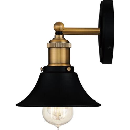 Trafalgar 2 Light 15 inch Matte Black Bath Light Wall Light