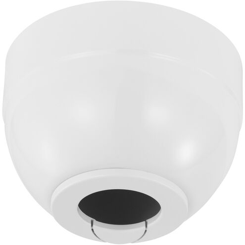 Universal White Fan Slope Ceiling Canopy Kit