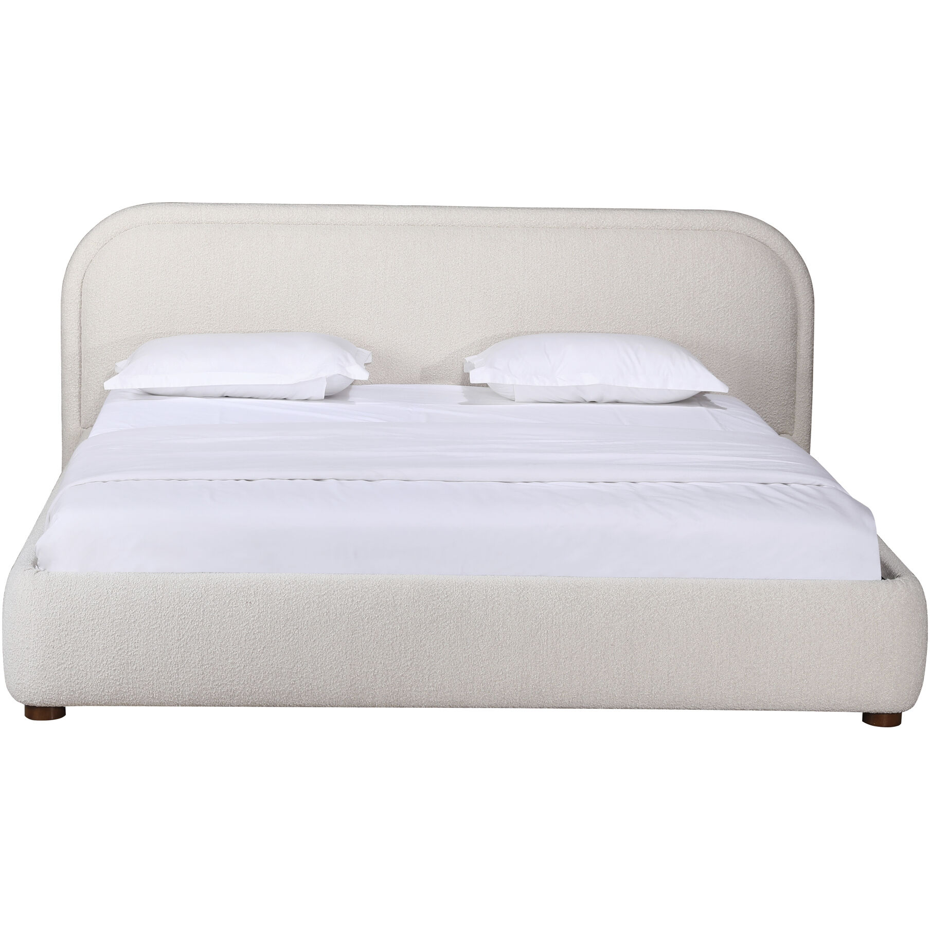 Colin Beige Bed, Queen