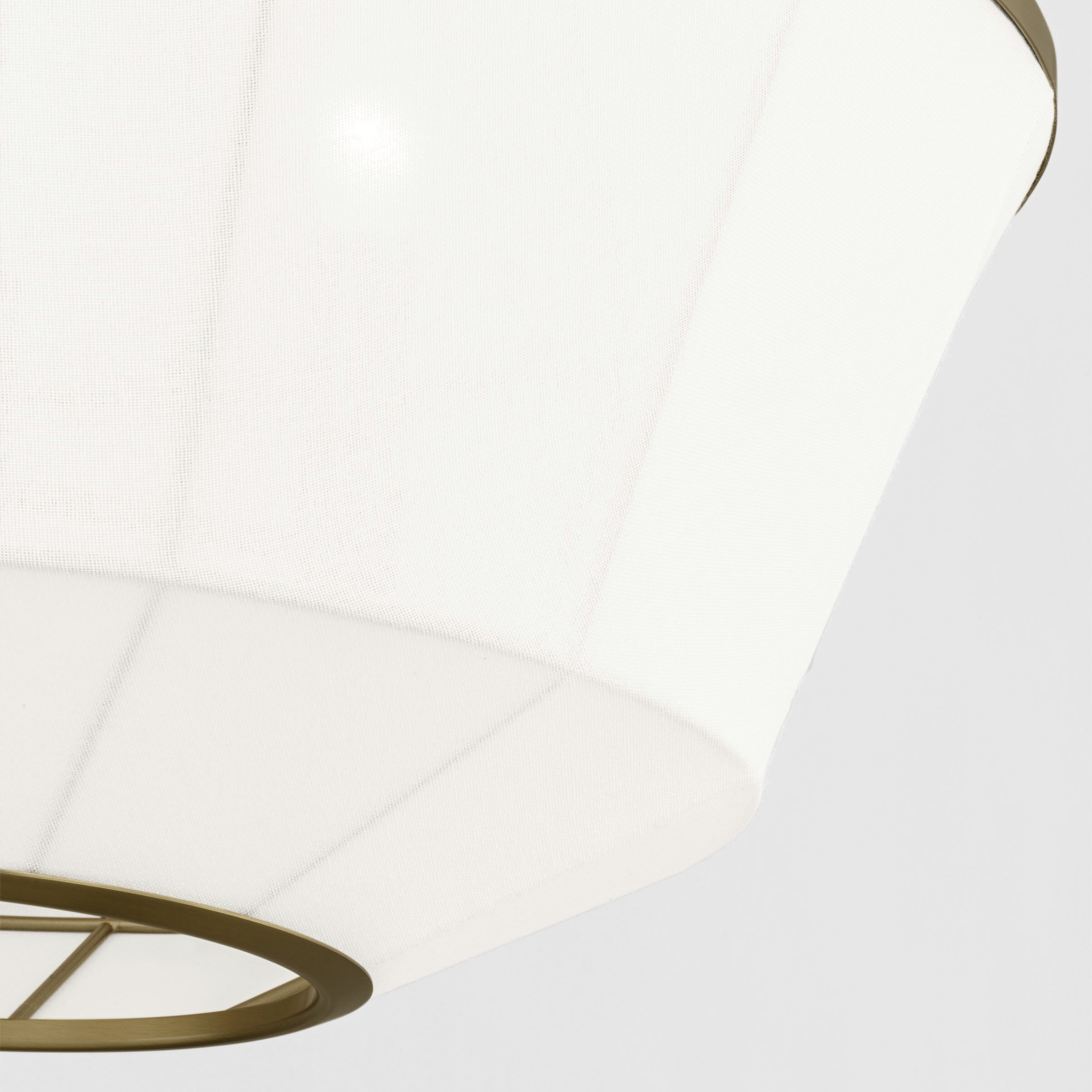 ED Ellen DeGeneres Hikari 3 Light 22.13 inch Burnished Brass Pendant Ceiling Light