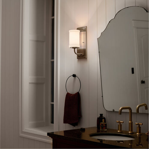 Homestead Vetivene 1 Light 6 inch Classic Pewter Wall Sconce Wall Light, Vetivene