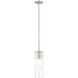 Alton 1 Light 4.75 inch Brushed Nickel Pendant Ceiling Light