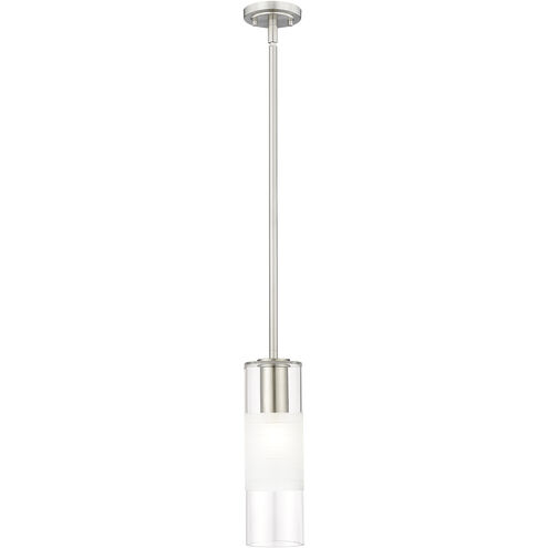 Alton 1 Light 4.75 inch Brushed Nickel Pendant Ceiling Light