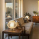 Bloom 9.2 inch 9 watt Weathered Brass Table Lamp Portable Light
