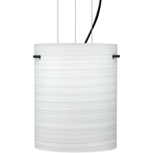 Tamburo 8 LED Black Cable Pendant Ceiling Light