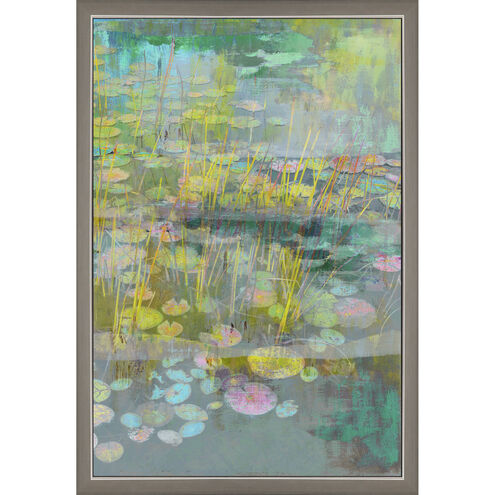 Waterside Collection Turquoise Framed Art