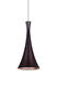 Rondo LED Bronze Pendant Ceiling Light in Gold Foil Bronze