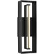 Sean Lavin Abner 30 inch Textured Black Outdoor Wall Lantern