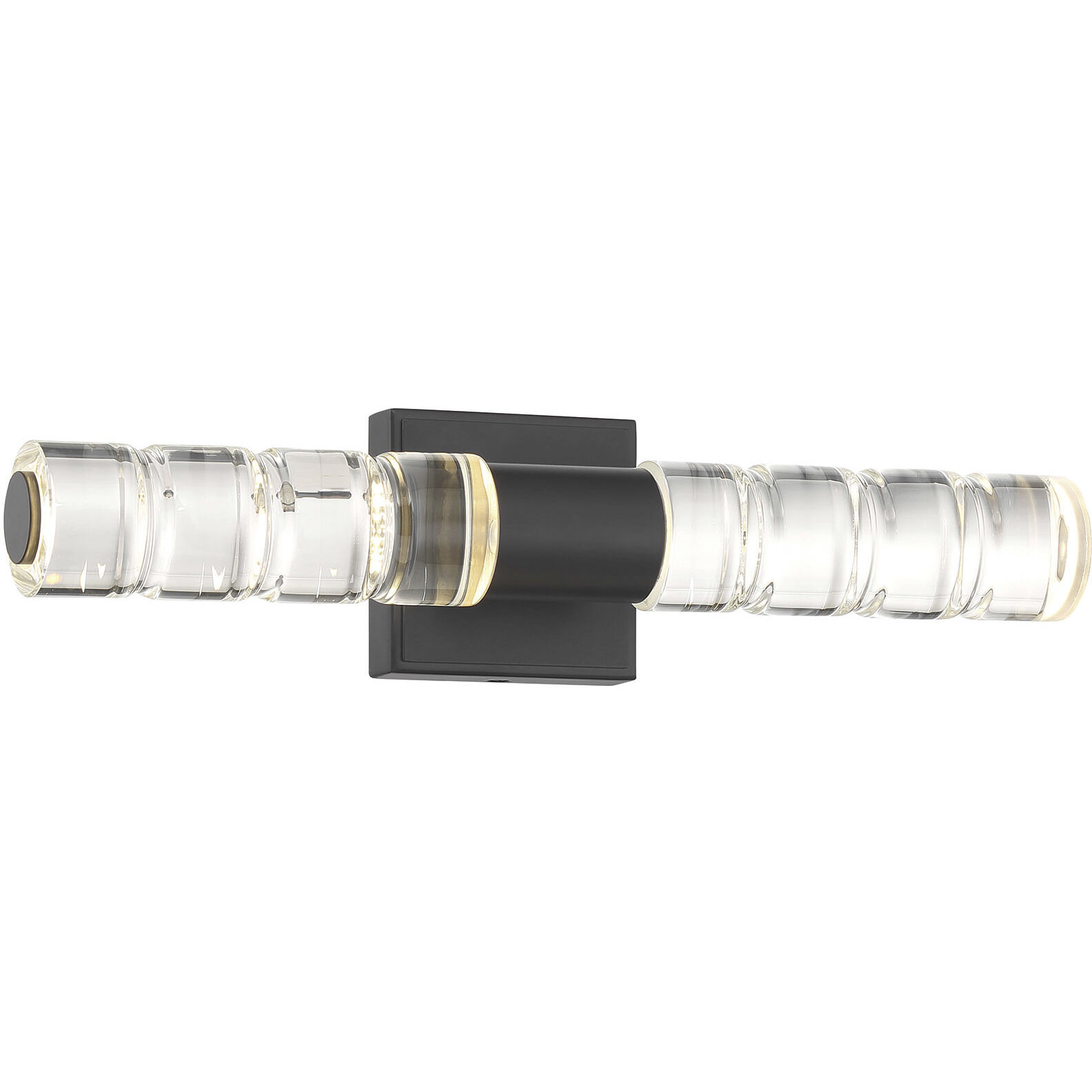 Beale LED 18 inch Black Lustre Bathroom Vanity Light Wall Light