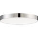 Trim LED 7 inch Polished Chrome Flush Mount Ceiling Light