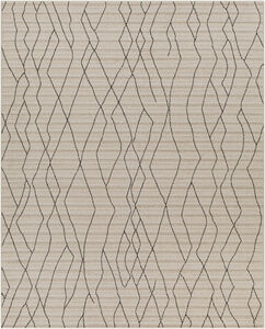Cozy 120 X 94 inch Taupe Rug, Rectangle