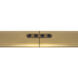 Thread 177.25 inch Brushed Gold Linear Pendant Ceiling Light in Remote Driver