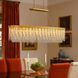 Lafayette 6 Light 48 inch Havana Gold Linear Pendant Ceiling Light
