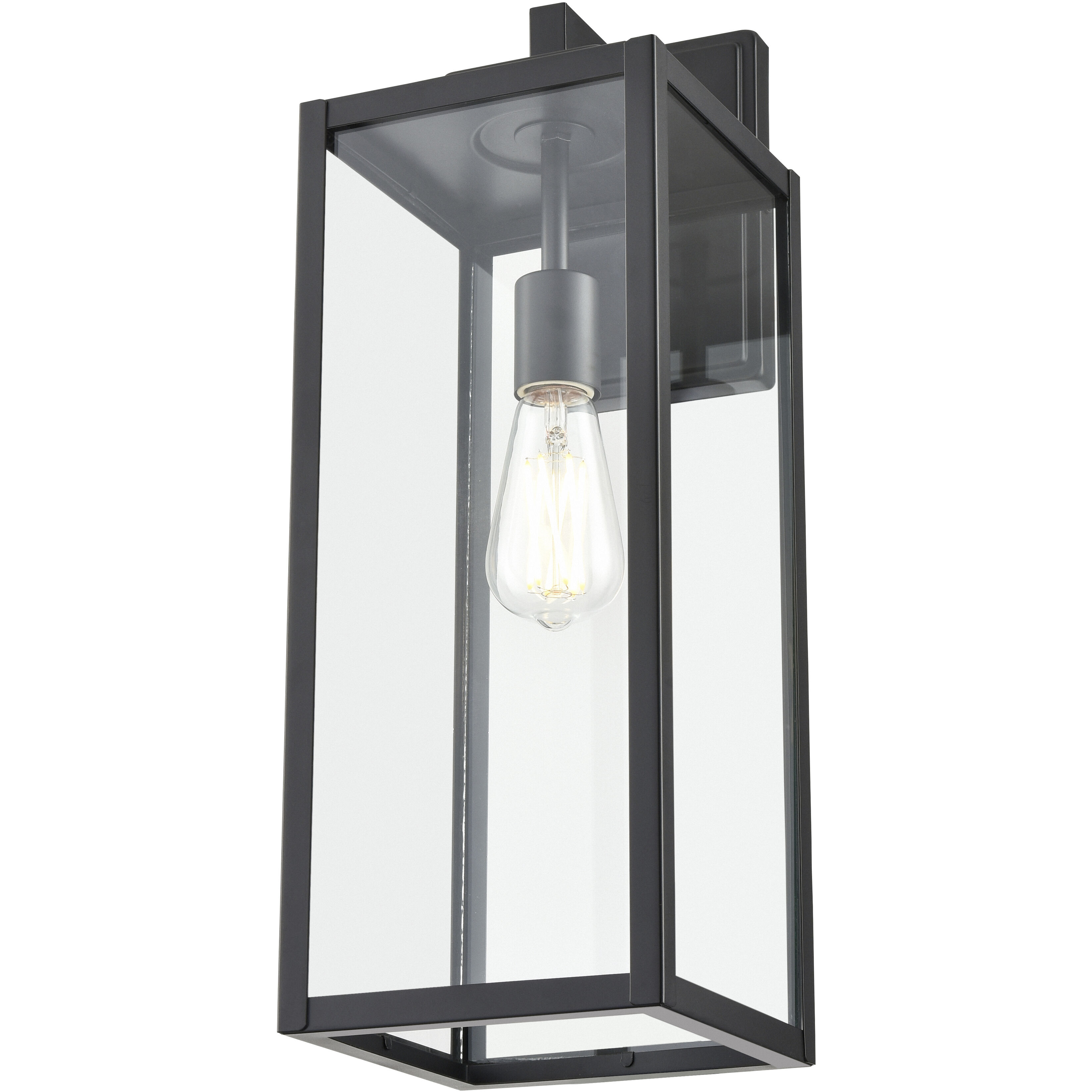 Atless 1 Light 20.75 inch Powder Coated Black Outdoor Wall Lantern
