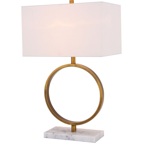 Canada 28 inch 100.00 watt Gold Table Lamp Portable Light